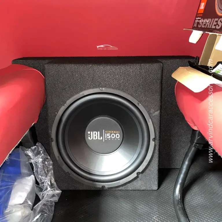 car subwoofer and amplifier