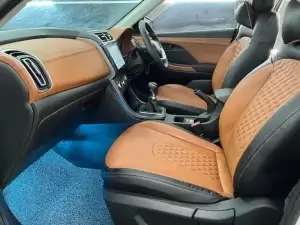 Dashboard leather wrap for cars