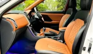 car dashboard leather wrap