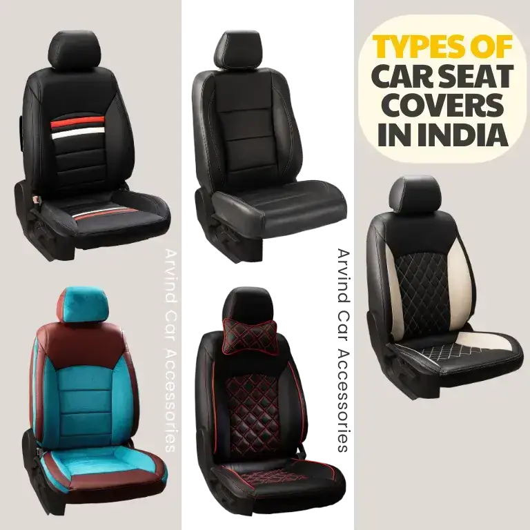 Types of car seat covers in India