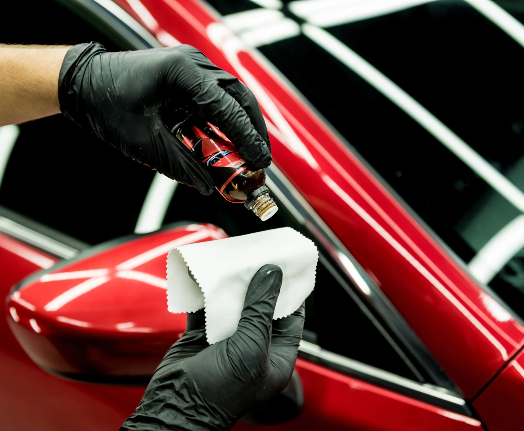 Ceramic coating car ECR Chennai gloss hydrophobic protection